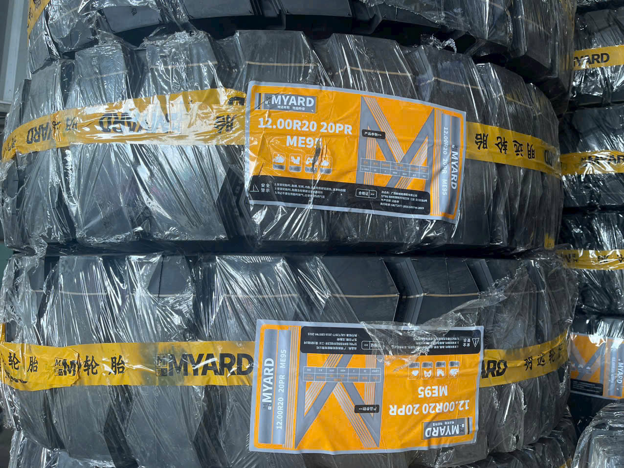 LỐP XE TẢI BỐ KẼM MYARD - PHÂN PHỐI LỐP XE MYARD TẠI TP. HỒ CHÍ MINH GIÁ RẺ